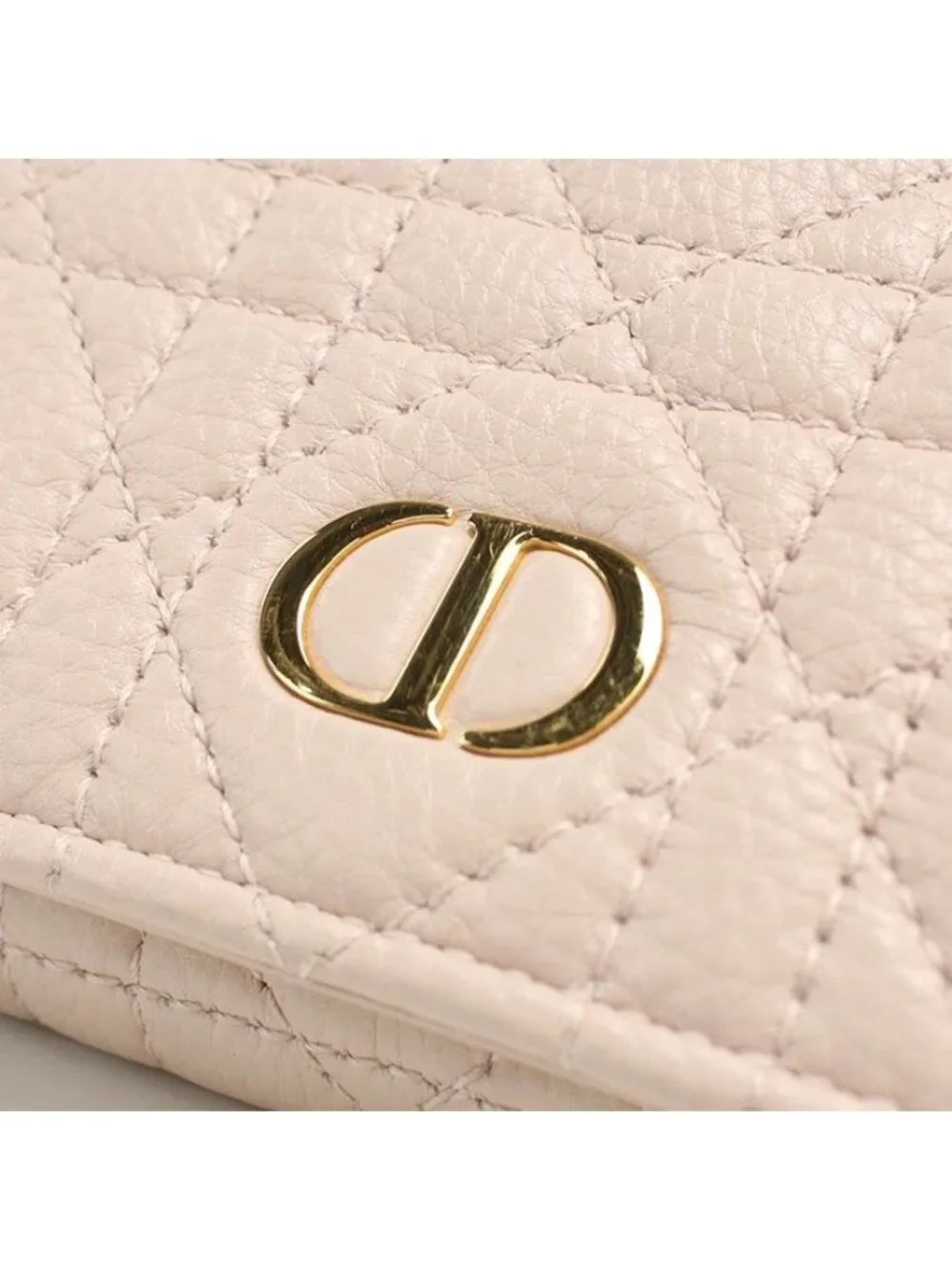 Dior Glycine Wallet Caro Coin Purse Lambskin